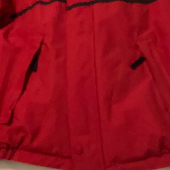 Nautica Men’s Down Puffer Coat, Red with Blue, Size L - Picture 8 of 9